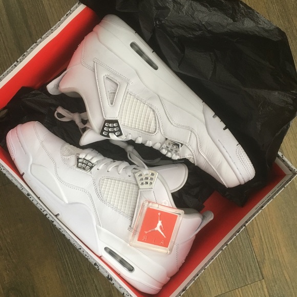 air jordan 4 triple white